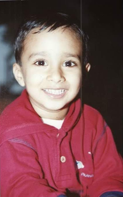 Mohit Mukherji as a baby